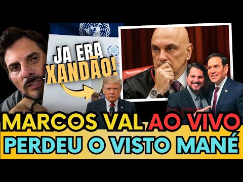 🔴  MARCOS DO VAL REVELA O QUE VAI ACONTECER AGORA COM MORAES "VEM MAIS COISA POR AI˜