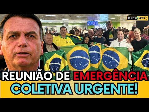 🔴 COLETIVA URGENTE: BOLSONARO VAI AO CONGRESSO E FAZ REUNIÃO DE EMERGÊNCIA CONTRA DECISÕES DO STF!