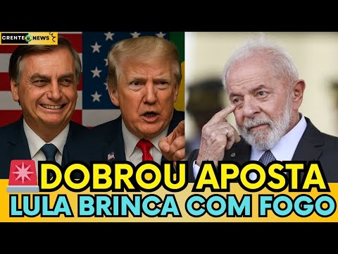 🔥 LULA BRINCA COM FOGO! EGO ACIMA DO BRASIL? “VAMOS ATÉ AS ÚLTIMAS CONSEQUÊNCIAS!”