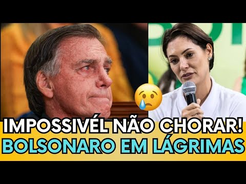 😭 "EMOCIONOU O BRASIL" BOLSONARO DESABA COM FALA DE MICHELLE E ORAÇÃO NA IGREJA!!