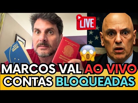 🔴  MARCOS DO VAL ENFRETOU MORAES E TEVE SUAS CONTAS BLOQUEADAS, O QUE VAI ACONTECER?