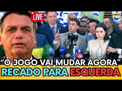 ⚠️ NIKOLAS DETONA O SISTEMA E FAZ PROMESSACONTRA A HUGO MOTA E DECISÕES DO STF!