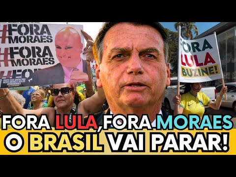 🚨AGORA:MANIFESTAÇÕES EM TODO O BRASIL DE "FORA MORAES" GANHA FORÇA EM TODO O BRASIL!