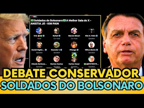 🛑 DEBATE CONSERVADOR: LEI MAGNITSKY CHEGOU, IMPEACHMENT DE MORAES  E TRUMP AJUDA BOLSONARO!