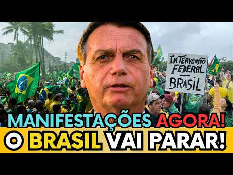 🔴 🇧🇷 MANIFESTAÇÕES EM TODO O BRASIL CAMINHADA PELA LIBERDADE EM APOIO A BOLSONARO!