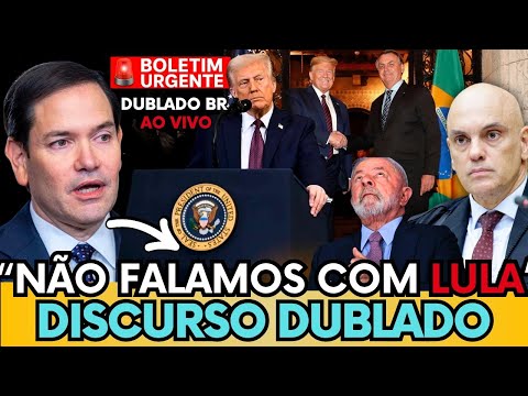 🚨TRUMP NÃO VAI NEGOCIAR COM LULA"Confirmado o tarifaço que inclui o Brasil É para todos”