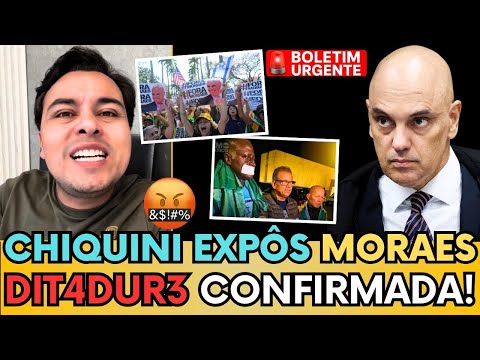 😡 DR.CHIQUINI SE REVOLTA APÓS MORAES CITAR H!TL4R E PROÍBIR PROTESTOS NO STF!
