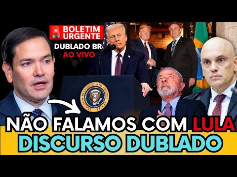 🚨AGORA: MARCO RUBIO "M0R4ES PERSEGU4 E CENS3RA BOLSONAR0" ENTREVISTA EXCLUSIVA DUBLADA!