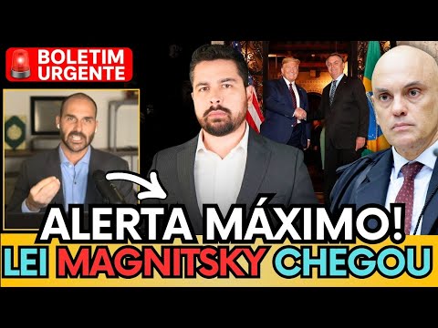 🔴 AO VIVO:MORAES É SANCIONADO PELOS EUA COM A LEI MAGNITSKY! FIGUEIREDO REVELA O QUE ACONTECE AGORA!