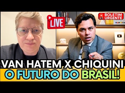 🔴 CHIQUINI E VAN HATEM FAZEM LIVE URGENTE COM REVELAÇÕES SOBRE AÚDIOS VAZADOS E IMPEACHMENT MORAES