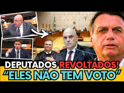 🚨💣 DEPUTADO DETONA STF: “MINISTROS NÃO TÊM UM VOTO E DECIDEM TUDO NO BRASIL!”