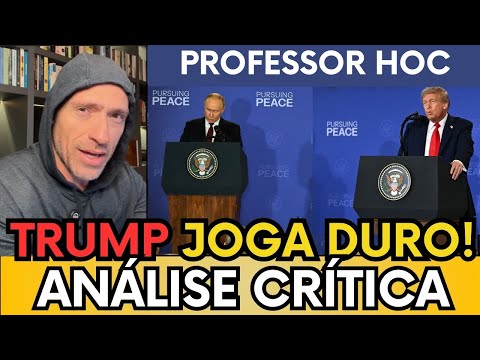 🛑 PEGOU FOGO! PROFESSOR HOC REVELA O DESTINO DO CONFLITO E ANALISA FALAS DE TRUMP X PUTIN 🔥