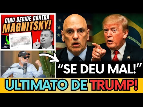 🇧🇷🇺🇸 CRISE ECONÔMICA: DINO ENFRENTA EUA E TENTA SALVAR MORAES! - ENTENDA COMO ISSO TE PREJUDICA!