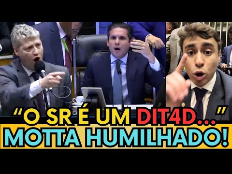 😱🔥 DISCUSSÃO PEGOU FOGO!MOTTA SURTA EM CONFRONTO COM NIKOLAS E VAN HATTEM! ASSISTA AGORA