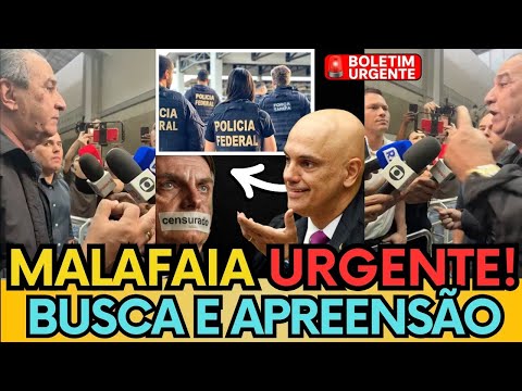 🔴 AGORA: MALAFAIA FAZ LIVE DIRETO DO AEROPORTO APÓS PF FAZER BUSCA EM APREENSSÃO, ASSISTA AGORA!