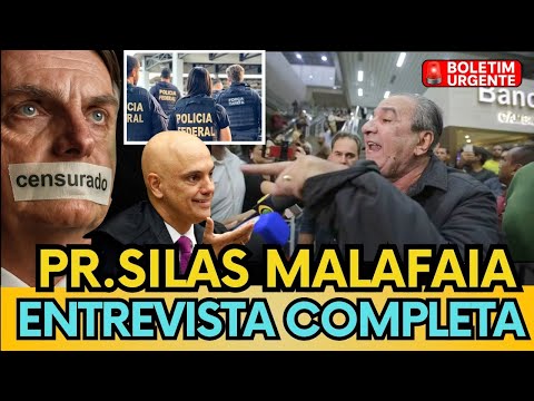 🔴 🇧🇷 SILAS MALAFAIA ENTREVISTA COMPLETA  DIRETO DO AEROPOTO! - VEJA NA INTEGRA!
