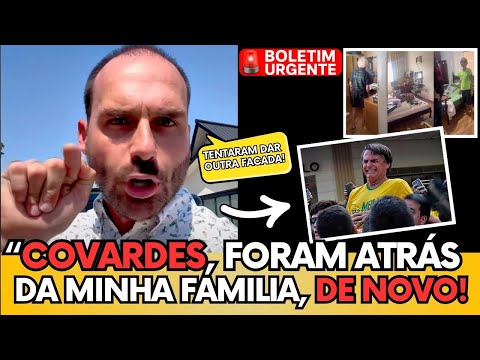 🚨 EDUARDO BOLSONARO CHOCA O BRASIL: “ATACARAM MINHA FAMÍLIA DE NOVO, QUEREM OUTRA F4C4D4??” ENTENDA!
