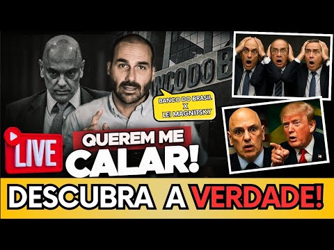 🛑AGORA: EDUARDO REVELA O QUE VAI ACONTECER COM BANCOS E MINISTROS DO STF SOBRE SANÇÕES DE TRUMP