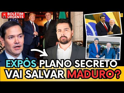 🔴💣 AGORA: FIGUEIREDO REVELA O PLANO ESCONDIDO "LULA QUER SALVAR MADURO?" ASSISTA E ENTEDA