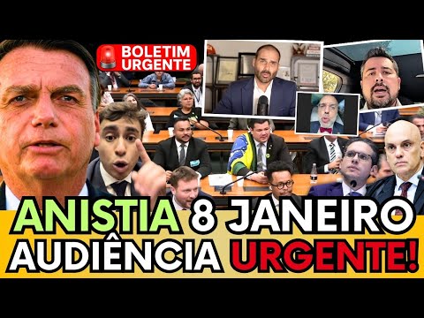 🔴 URGENTE: EDUARDO BOLSONARO, ALAN DOS SANTOS E PAULO FIGUEIREDO NO CONGRESSO PELA ANISTIA! ASSISTA