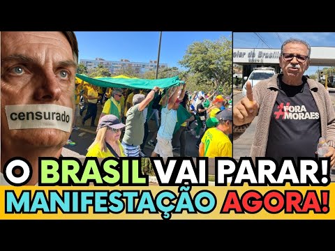 🔴 🇧🇷 SEBASTIÃO COELHO FAZ MANIFESTAÇÃO EM BRASILIA EM APOIO A BOLSONARO  - ASSISTA AO VIVO