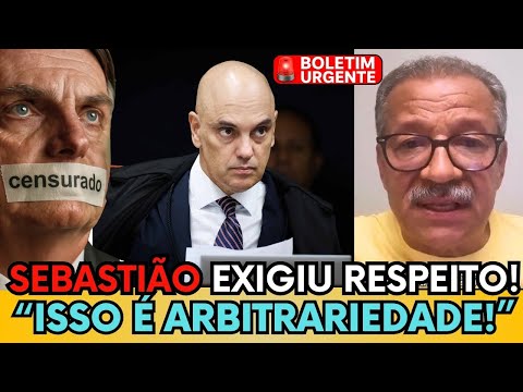 🚨 INDIGNAÇÃO TOTAL: SEBASTIÃO COELHO FAZ DENÚNCA GRAVE E EXPÕE ABUSOS DE MORAES- ASSISTA E ENTEDA