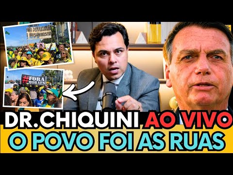 🔴 DR CHIQUINI REVELA O QUE VAI ACONTECER APÒS AS MANIFESTAÇÕES "FORA LULA E FORA MORAES"