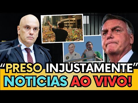🔴 O BRASIL VAI PARAR: MORAES PASSA DOS LIMITES E PRENDE BOLSONARO DE FORMA INJUSTA!