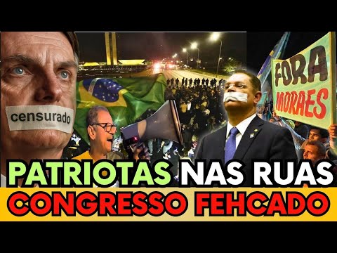 🚨 OBSTRUÇÃO TOTAL! OPOSIÇÃO FECHA O CONGRESSO CONTRA PRISÃO DE BOLSONARO!