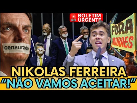 NIKOLAS FERREIRA DEIXOU O BRASIL EM ALERTA! OBSTRUÇÃO GERAL E MULTIDÕES PROTESTAM!