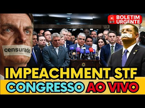 🔴 🇧🇷 CONGRESSO FEDERAL PAROU - IMPEACHMENT DE MORAES NUNCA ESTEVE TÃO PRÓXIMO!