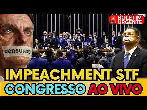 🔴 🇧🇷 OPOSIÇÃO FECHA O CONGRESSO E PEDE IMPEACHMENT DE MORAES!