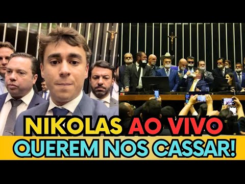 AO VIVO NIKOLAS FERREIRA - HUGO MOTTA QUER CASSAR BOLSONARISTAS POR 6 MESES!