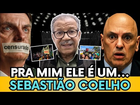 🔴 SEBASTIÃO "COELHO DISPARA CONTRA MINISTRO "ELE É UM CR!M... E DEVE SER P..."