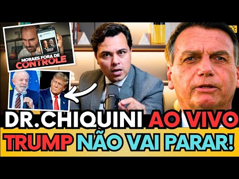 🔴 DR CHIQUINI AO VIVO: EMBAIXADO DOS EUA FAZ DENUNCIA GRAVE "MINISTRO PERSEGUE BOLSONARO!" - ENTENDA