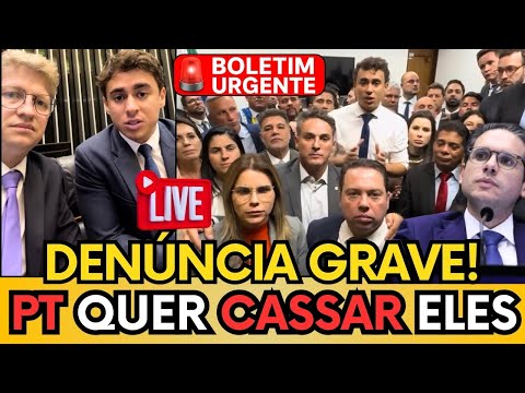 🚨 DEPUTADO FAZ DENÚNCIA GRAVE "PT QUER CASSAR DEPUTADOS DA DIREITA, PERSEGUIÇÃO INJUSTA!