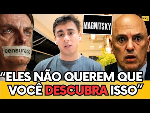 🇺🇸💥 MORAES NÃO ESPERA POR ESSA, NIKOLAS EXPÕS TUDO! -  O POVO PRECISA SABER DISSO!