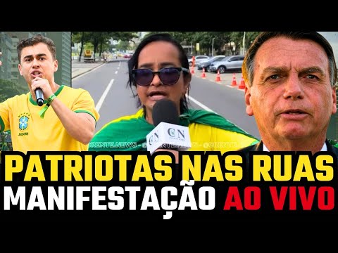 🛑 AGORA:”FORA LULA E FORA MORAES"- ENTREVISTA MANIFESTAÇÃO REAJA BRASIL