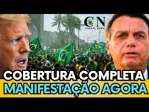 🚨 MANIFESTAÇÃO REAJA BRASIL EM TODO O BRASIL - "FORA LULA E FORA MORAES" COBERTURA COMPLETA!