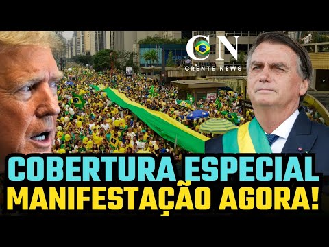 🚨 MANIFESTAÇÃO REAJA BRASIL EM TODO O BRASIL - COBERTURA COMPLETA DO CANAL CRENTE NEWS!