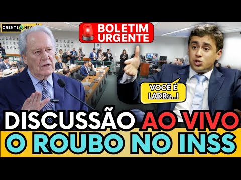 🔴 DISCUSSÃO AO VIVO: BOLSONARISTAS VÃO CIMA DE MINISTRO DO LULA CONTRA FRAUDES E ROUBOS INSS,VEJA
