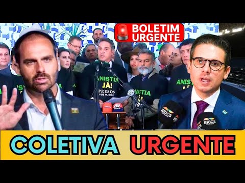 🚨 URGENTE: COLETIVA URGENTE! ACORDO ENTRE PL E MOTTA PARA EDUARDO NAO PERDER SEU MANDATO POR FALTAS