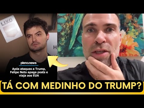 🚨 FELIPINHO VAI PERDER O VISTO: DEPOIS DE ATACAR TRUMP FELIPE NETO VAI CURTIR FERIAS NOS EUA!