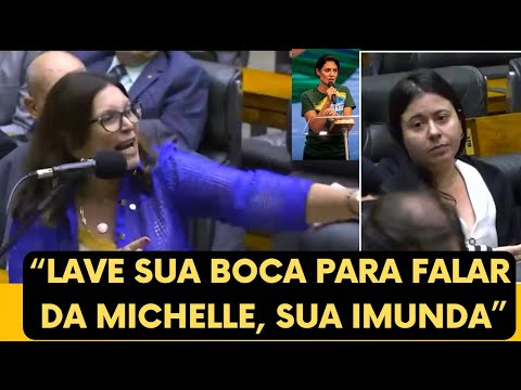 🛑 GRAVE: PETISTA TENTA AGREDIR MICHELLE E SE DE MAL “LAVE SUA BOCA IMUNDA PARA FALAR DE BOLSONARO”