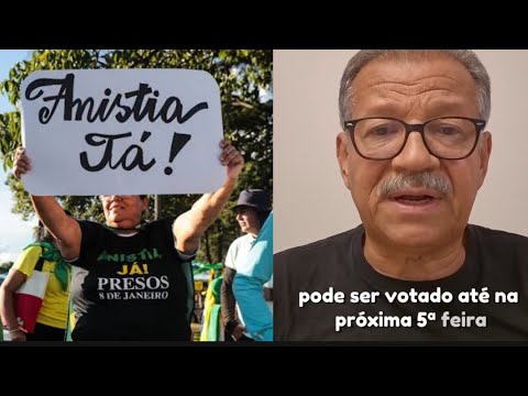 🛑 URGENTE: SEBASTIÃO COELHO REVELA BASTIDOR “ANISTIA VAI SER VOTADA QUINTA! VEJA DETALHES
