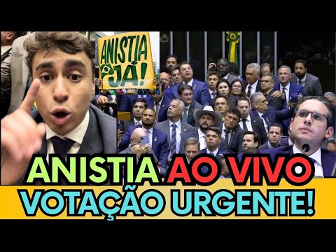 🔴 VOTAÇÃO DA ANISTIA: BOLSONARISTAS VÃO CIMA DA ESQUERDA EM VOTAÇÃO HISTÓRICA PELA ANISTIA!
