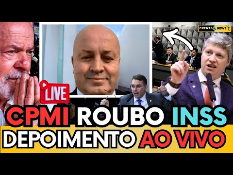 🔴 ROUBO NO INSS:STF PARENTES DO CARECA DO INSS E CAMISOTTI SÃO OUVIDOS! TRANSMISSÃO AO VIVO
