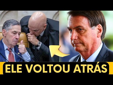 🚨 BARROSO SE ARREPENDE: “DERROTAMOS O BOLSONARISMO” FOI FALA INFELIZ!