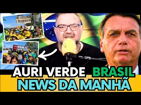 🛑 AGORA: AURI VERDE BRASIL NEWS DA MANHÃ COM ALEXANDRE PITTOLI