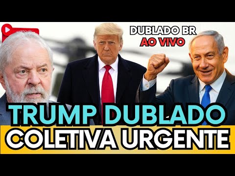 🔴 “AO VIVO | TRUMP E NETANYAHU EM UMA COLETIVA DE IMPRENSA HISTÓRICA (DUBLADO)”